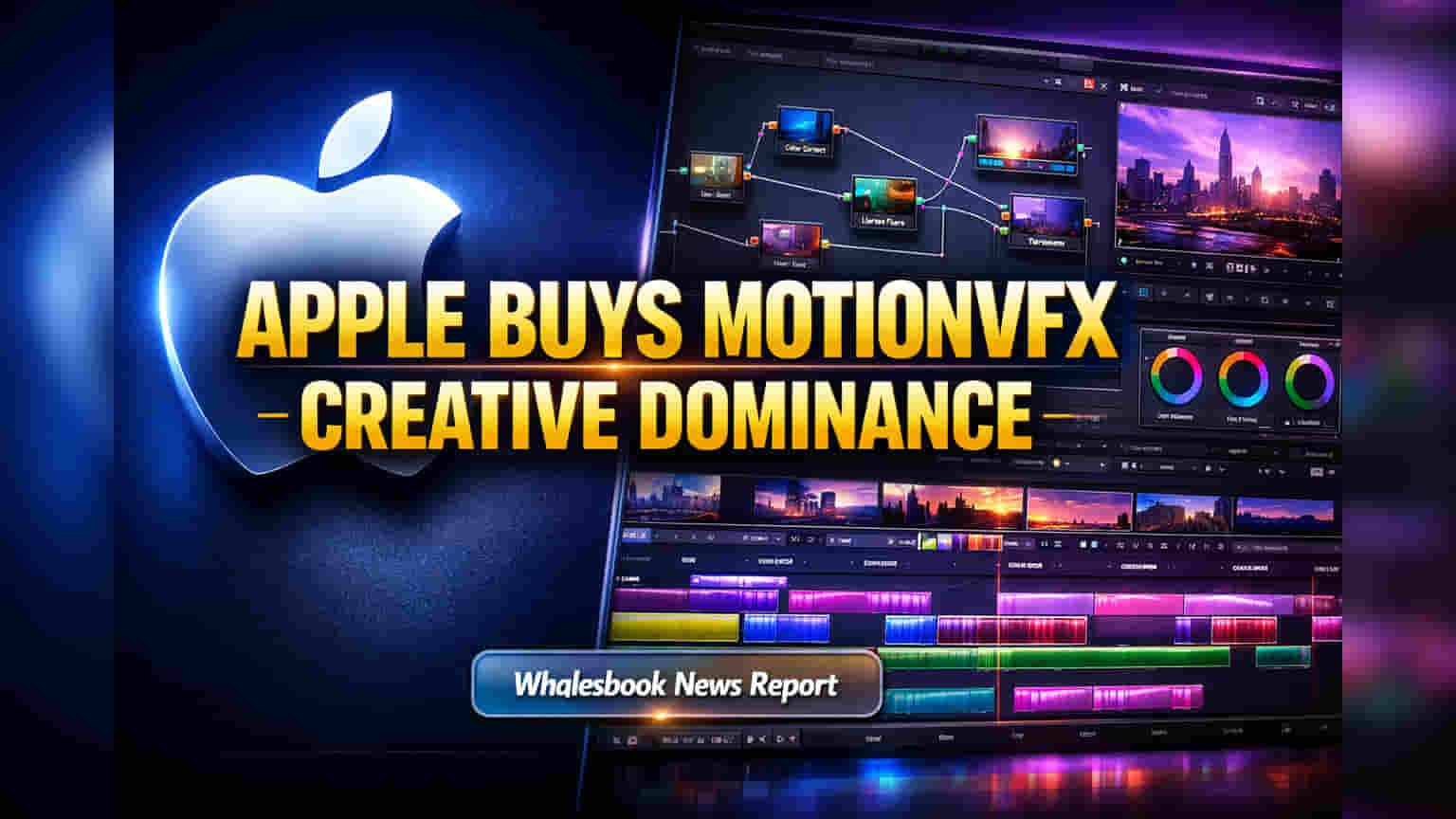 Apple’s Latest Move: MotionVFX Acquisition Set to Transform Video Editing Technology