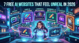 7 Free AI Websites That Feel Unreal in 2026