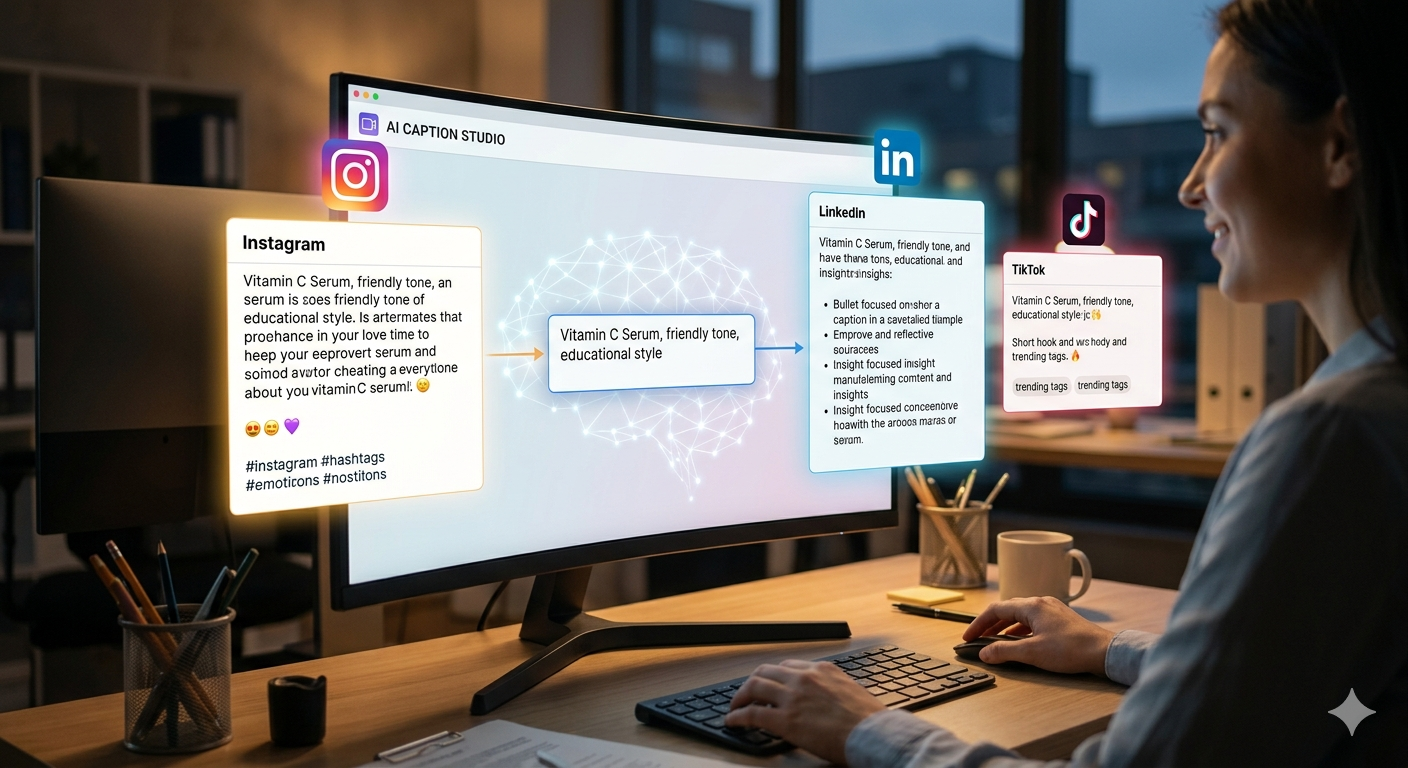 AI Tools That Create Social Captions