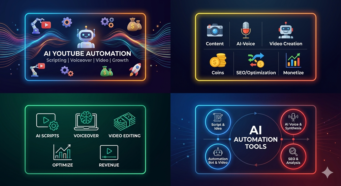 Best AI Tools for YouTube Automation