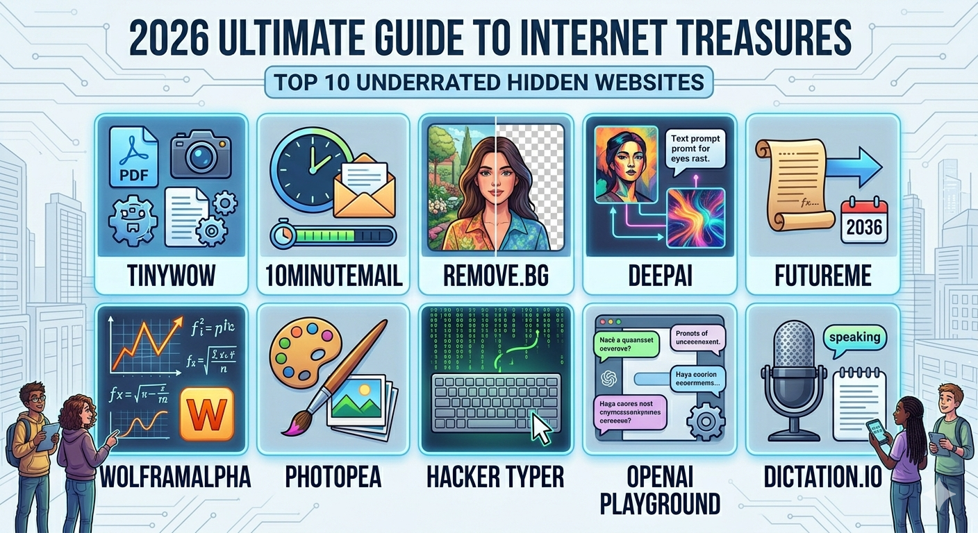 Hidden Websites That Will Blow Your Mind