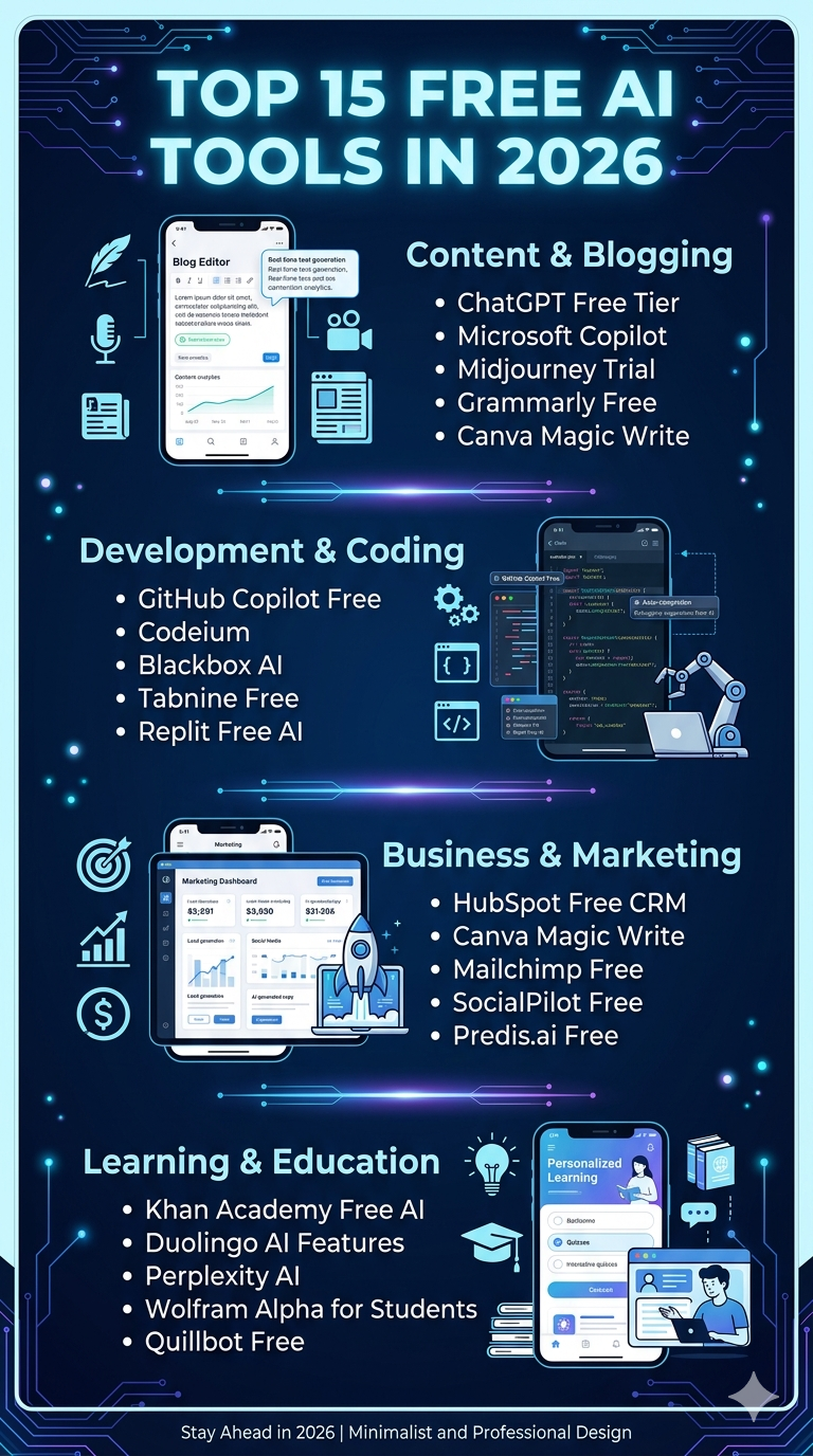Best Free AI Tools in 2026