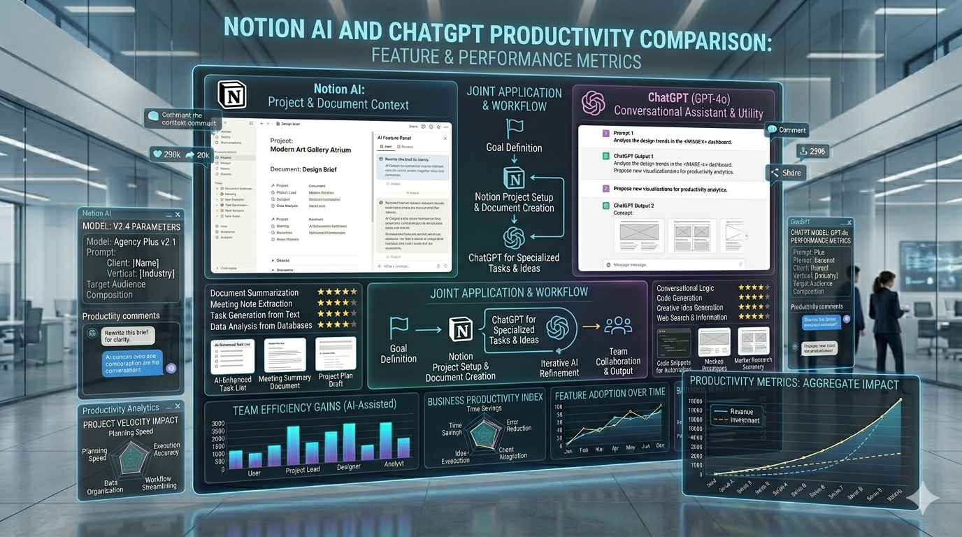 Notion AI vs ChatGPT